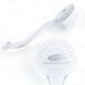 Щітка для нігтів PNB, прозора / Nail Brush clear (12 шт/упак) PNB-9000 фото 4