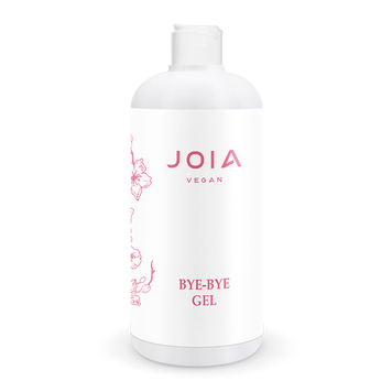 Засіб для видалення гель-лаку Bye-Bye Gel, 500 мл JOIA vegan 100209 фото