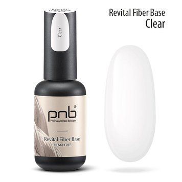 PNB UV/LED Revital Fiber Base, Clear, HEMA FREE 8 ml PNB-4006 фото