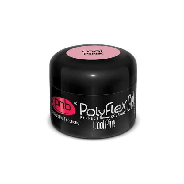 Поліфлекс гель холодний рожевий / UV/LED PolyFlex Gel Cool Pink 5 ml PNB-4201 фото