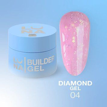 Гель для нарощування Diamond Gel №4 / 15ml 323-2357-0463 фото