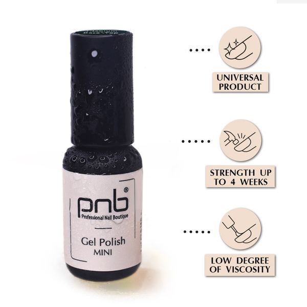 PNB UV/LED Titanium Base/Top Coat 2 in 1, 4 ml PNB-20104 фото