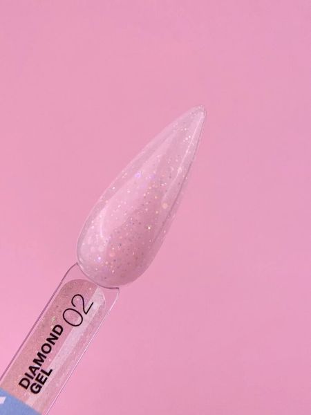 Гель для нарощування Diamond Gel №2 / 15ml 323-2355-0461 фото