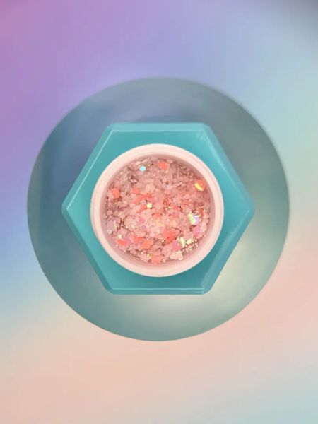 Блискітки для нігтів Glitter Gel №1 GB-001 фото