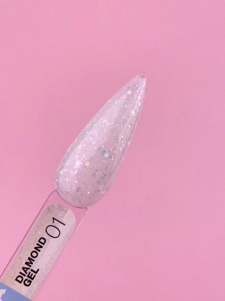 Гель для нарощування Diamond Gel №1 / 15ml 323-2354-0455 фото