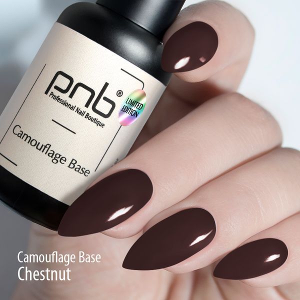 Камуфлююча база PNB, Chestnut, 8 мл PNB-1509 фото