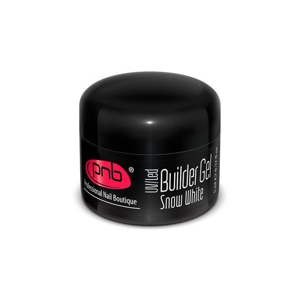 PNB UV/LED Builder Gel, Snow White, 5ml PNB-4113 фото