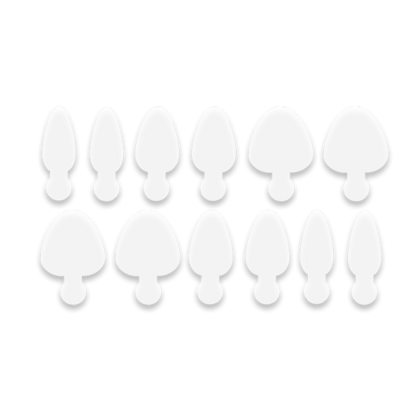 Молди силіконові PNB Professional French Silicone Mold, 12 шт PNB-111328 фото