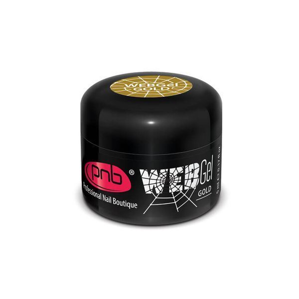 УФ/ЛЕД Гель-павутинка золото PNB / UV/LED WebGel Gold , 5мл PNB-5102 фото