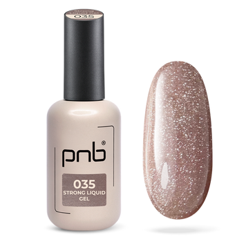 PNB UV/LED Strong Liquid Gel, 035 Golden Latte, 17 ml PNB-4432 фото
