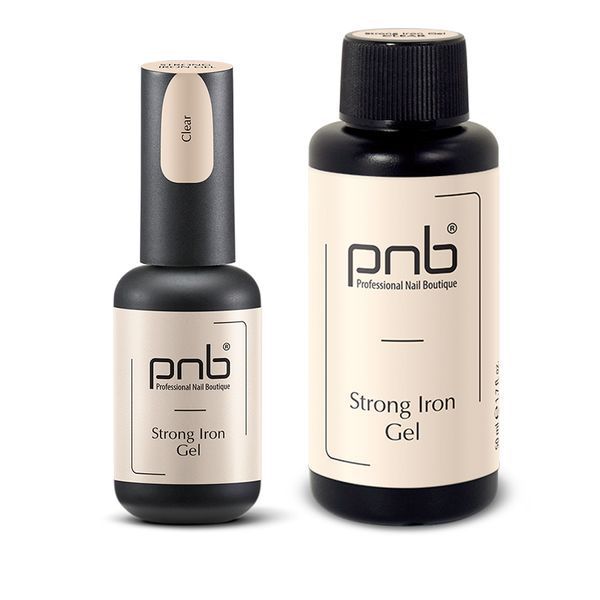 PNB UV/LED Strong Iron Gel, Clear, 50ml PNB-4122 фото