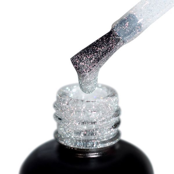 UV/LED Shoсk Top PNB, Silver PNB, No Whipe, 8 ml PNB-3115 фото