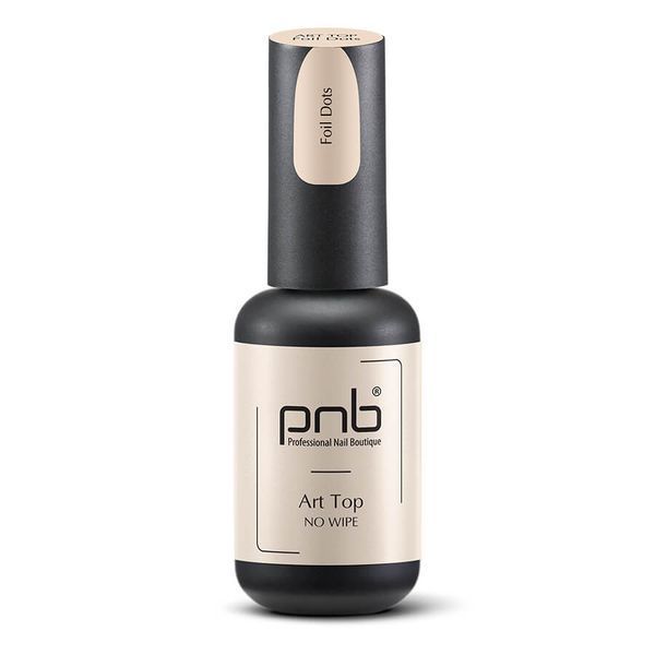 PNB UV/LED Art Top, Foil Dots No Wipe, 8 ml PNB-3117 фото