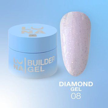 Гель для нарощування Diamond Gel №8 / 15ml 323-2361-0457 фото