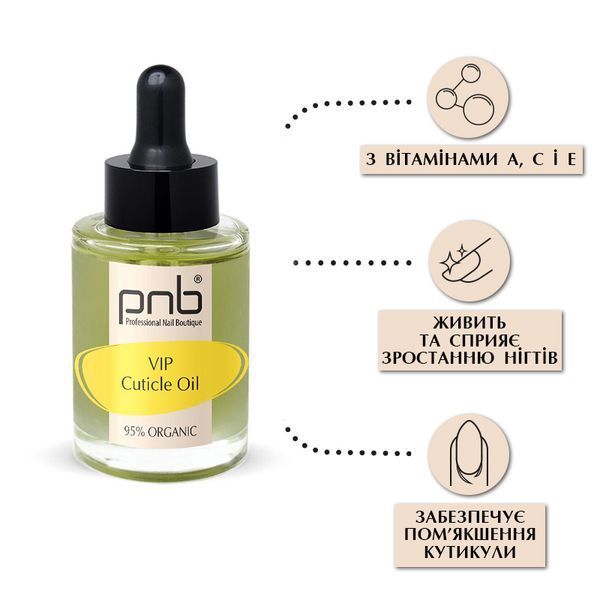 PNB VIP Cuticle Oil, 30 ml PNB-6202 фото