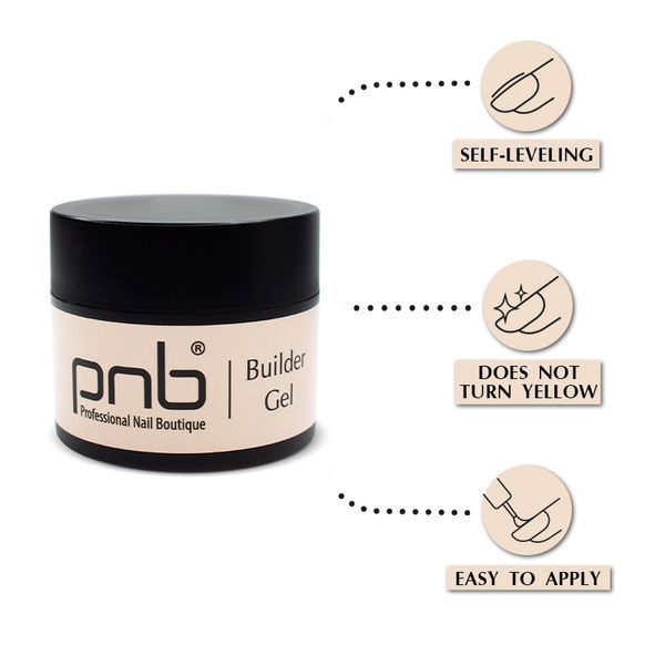 PNB UV/LED Builder Gel, Matcha Latte Blue, 15 мл PNB-4563 фото