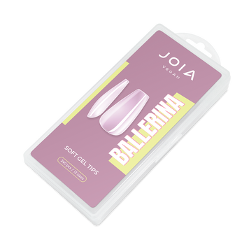 Тіпси гелеві для нарощування нігтів Soft gel tips Balerina Joia vegan, балерина, 240 шт 11191 фото