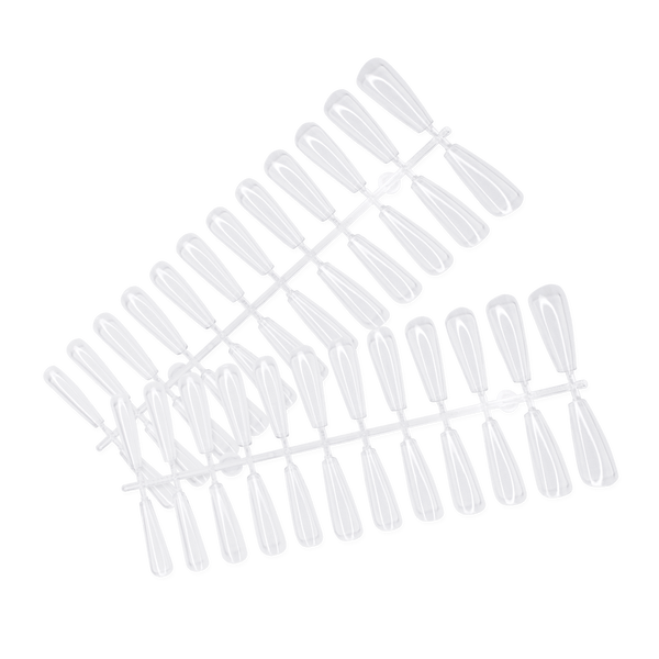 Тіпси гелеві для нарощування нігтів Soft gel tips Balerina Joia vegan, балерина, 240 шт 11191 фото