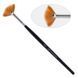 13D. Кисть для дизайну веєрна 6-s PNB, нейлон/Nail Art Brush Fan 6-s PNB, nylon, 12 мм PNB-7313 фото 1