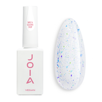 Топ для гель-лаку UV Stop Top No Wipe, глянцевий, JOIA vegan, 15 мл 10639 фото