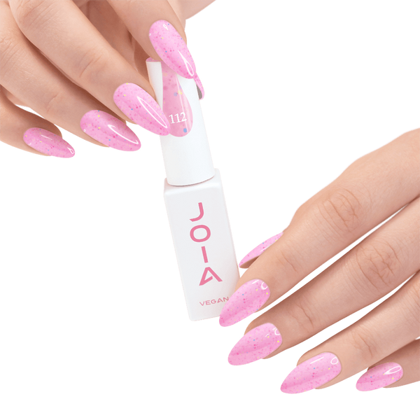 Гель-лак JOIA vegan 112, Cotton candy, light pink, 6 мл 31112 фото