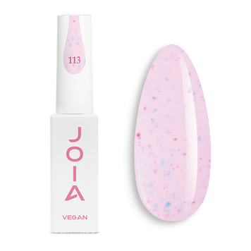 Гель-лак JOIA vegan 113, Marshmallows, pink, 6 мл 31113 фото