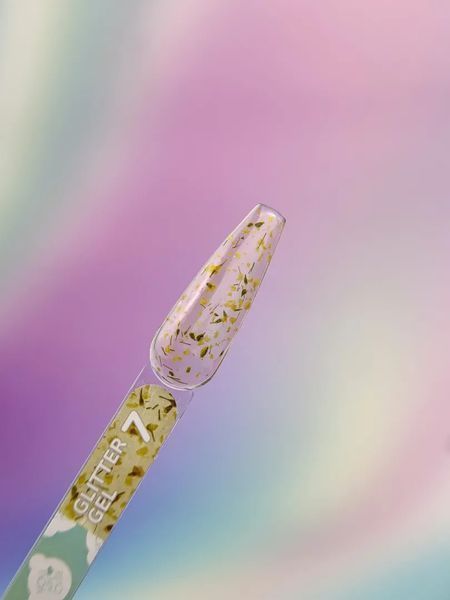 Блискітки для нігтів Glitter Gel №7 GB-007 фото