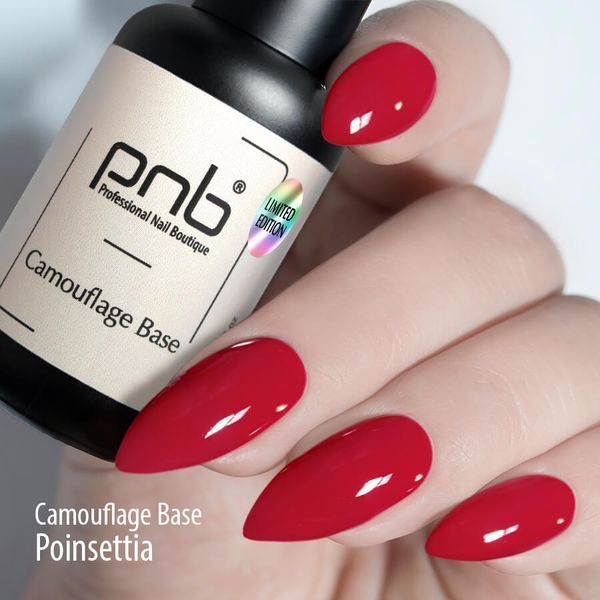 Камуфлююча база PNB, Пуансетія, червона, 8 мл PNB-2143 фото