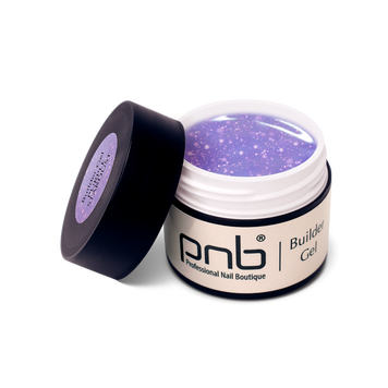 PNB UV/LED Builder Gel, Purple Stardust, 5 ml PNB-4406 фото