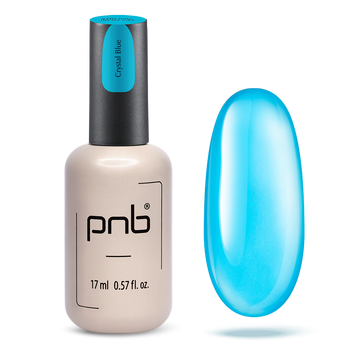 PNB UV/LED Strong Iron Gel, 014 Crystal Blue, 17 ml PNB-4413 фото