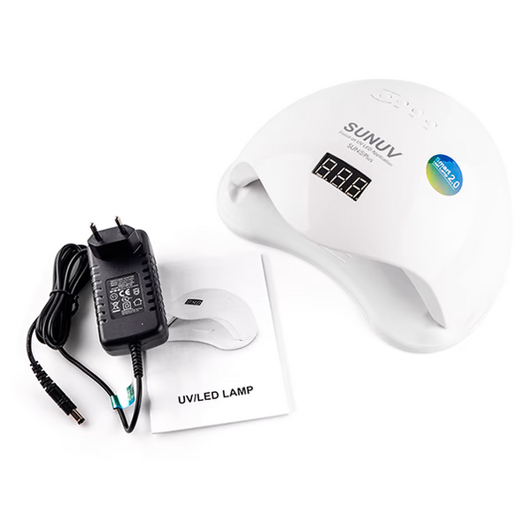 Лампа LED/UV  SUNUV 5 PLUS ( Original) 48W з діодами кварцового скла SUNUV-8401 фото
