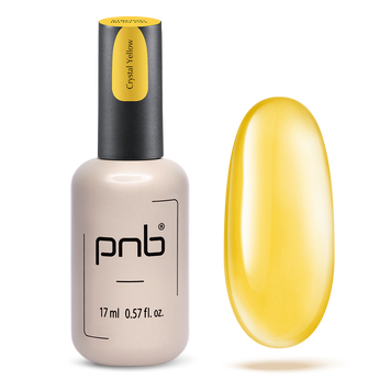 PNB UV/LED Strong Iron Gel, 015 Crystal Yellow, 17 ml PNB-4416 фото