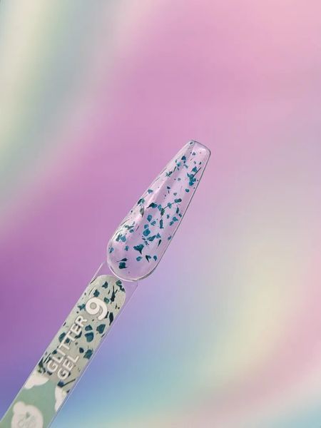 Блискітки для нігтів Glitter Gel №9 GB-009 фото