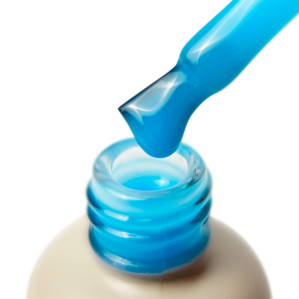 PNB UV/LED Strong Iron Gel, Neon Blue , 8 ml PNB-4392 фото