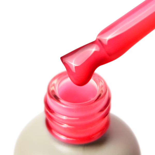 PNB UV/LED Strong Iron Gel, Neon Coral Pink, 8 ml PNB-4393 фото