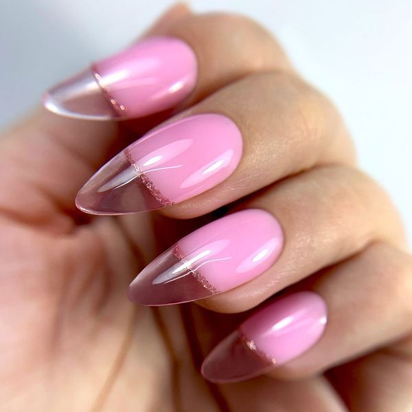 PNB UV/LED Strong Iron Gel, 016 Crystal Pink, 17 ml PNB-4414 фото