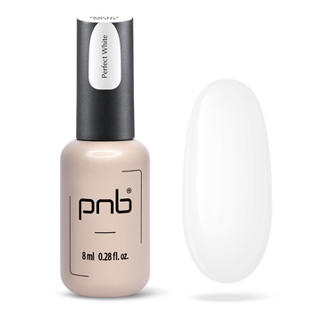 UV/LED Gel Polish PNB Perfect White 8 ml PNB-91001 фото