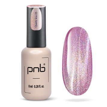 UV/LED Magnetic Gel Polish Glamour Cat PNB, 05 Quartz Kiss, 8 ml PNB-15019 фото