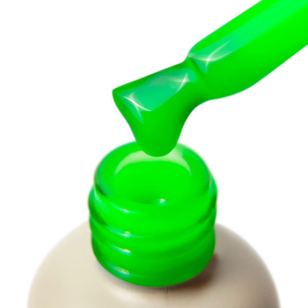 PNB UV/LED Strong Iron Gel, Neon Green, 8 ml PNB-4391 фото