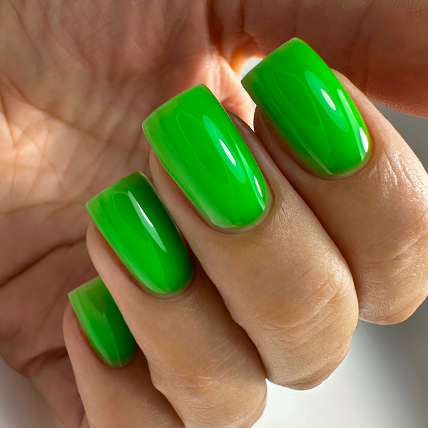 PNB UV/LED Strong Iron Gel, Neon Green, 8 ml PNB-4391 фото