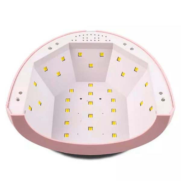 Лампа LED/UV гібрид SUN 1s 48 Вт (PINK)  LED-5722 фото