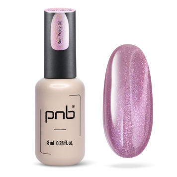 UV/LED Magnetic Gel Polish Glamour Cat PNB, 06 Bon Pretty, 8 ml PNB-15018 фото