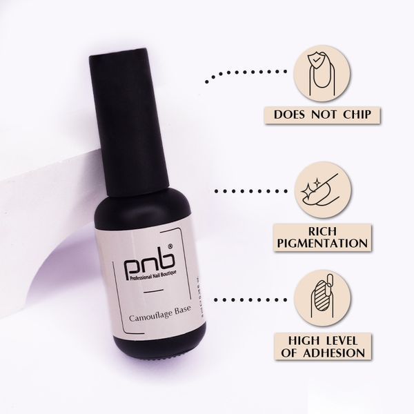 UV/LED Camouflage Base PNB, Bachata 8 ml PNB-2142 фото