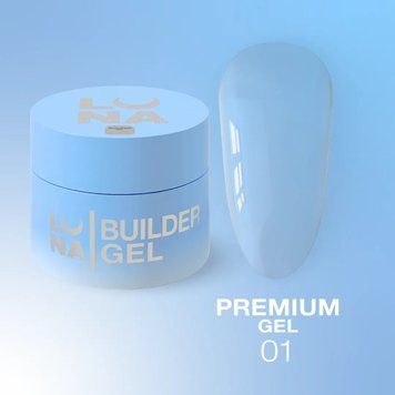 Гель для нарощування Premium Gel №1 / 15ml 323-2582-0497 фото