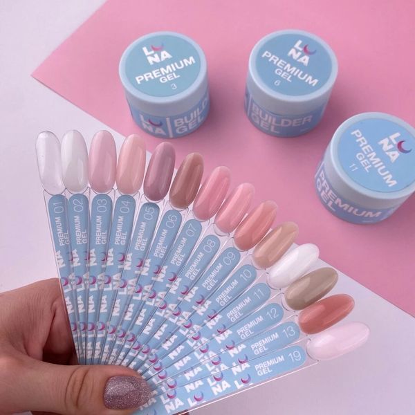 Гель для нарощування Premium Gel №1 / 15ml 323-2582-0497 фото