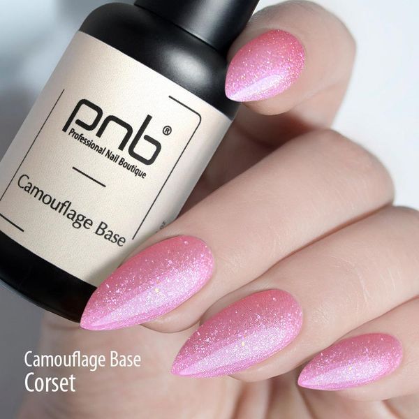 UV/LED Camouflage Base PNB, Corset, 8 ml PNB-2151 фото