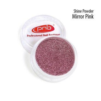 Втирка-блиск Зеркальний рожевий PNB /Shine Powder Mirror Pink PNB, 0,5 г (6 шт/упак) PNB-8015 фото