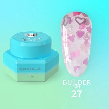 Гель для нарощування Builder Gel №27 BG-L27 фото