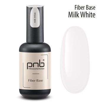 PNB UV/LED Fiber Base White Milk 17 ml PNB-2209 фото