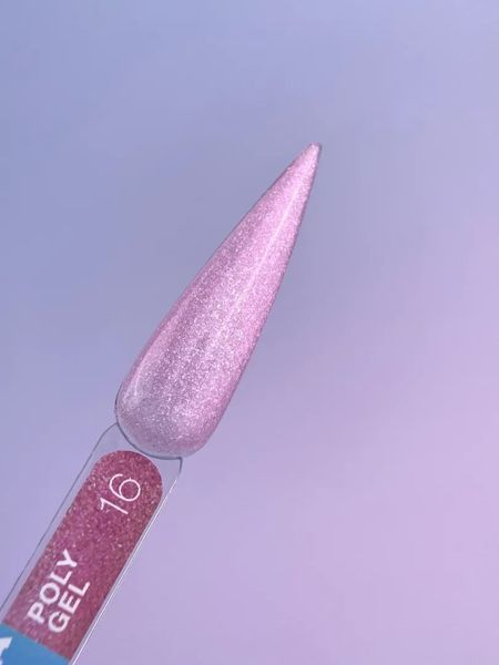 Полігель для нарощування Poly Gel №16 / 30ml 876-4892-1385 фото